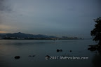 view of Penang coastline...littered with buildings