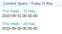 CQWP Filtered Results