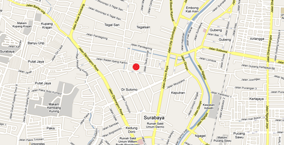 restaurant Bumbu Desa Surabaya Map[eatz.me]