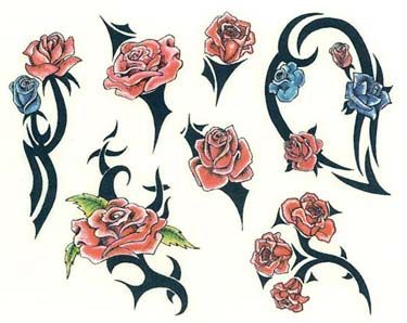 rose tattoo design