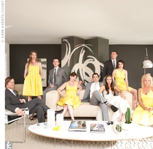 yellow and gray