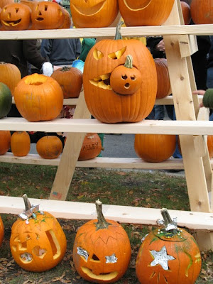Pumpkin cannibalism!