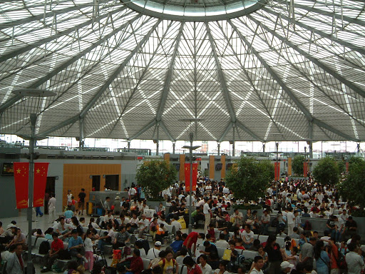 Shanghai South Railway Station - the 