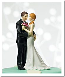 My Main Squeeze Cheeky Couple Cake Wedding Cake Topper