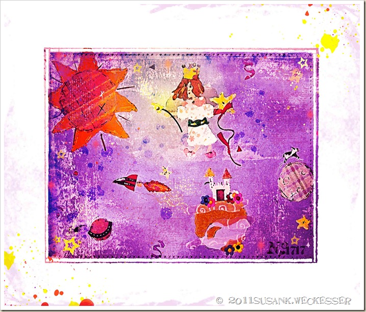 Fly over the moon dry brush1 Fly over the moon dry brush1