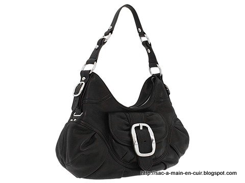 Sac a main en cuir:a-1282588