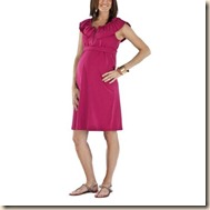 Target Sleeveless Flounce Neck Dress. Berry
