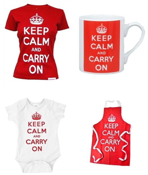 Keep Calm and Carry on things