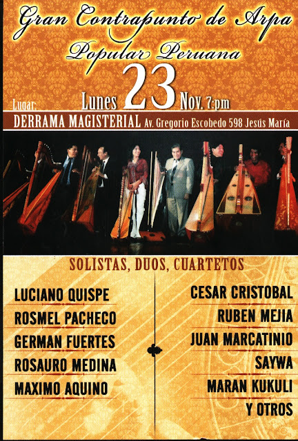 Este 23 de Noviembre, En La Derrama Magisterial de Jesus María.