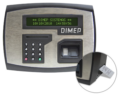 Dimep PrintPoint II - Bobina para relógio de ponto Dimep PrintPoint II - Bobina para relógio de ponto - Promtec
