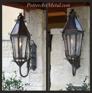 French Style Gas Lantern