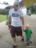 Ben and Andrew at Southbank Parklands Brisbane.