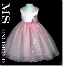 fancy flower girl dress pink fancy flower girl dress pink