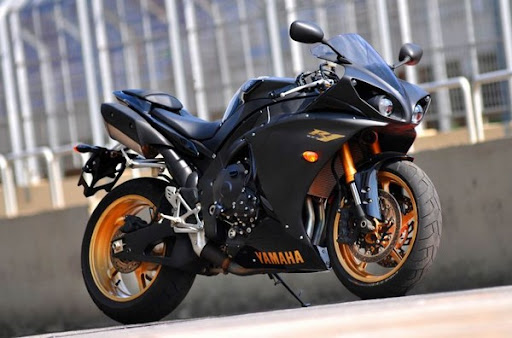 Imagem moto r1 2010 preços cores preta