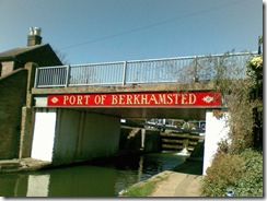 Entering Berkhampstead