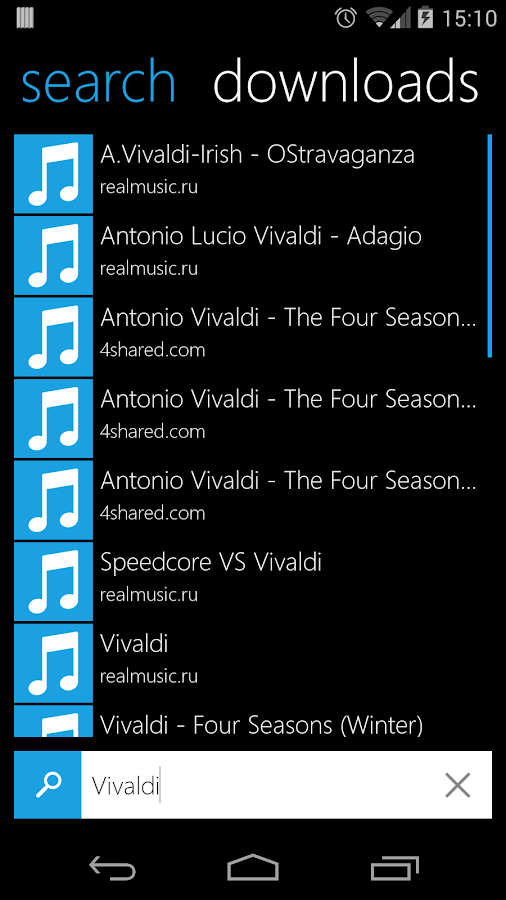 all music downloader скачать