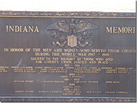Memorial garden plaque