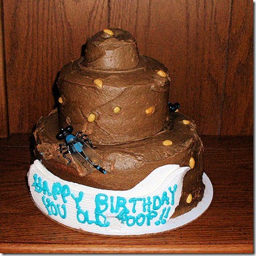 Old poop cake