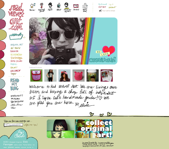Beautiful Hand Drawn Websites