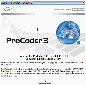 Canopus Procoder v3.05.06 [Vista Support]