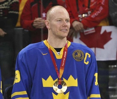 Sundin won an Olympic Gold