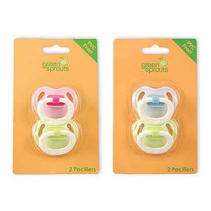 Green Sprouts Silicone Orthodontic Pacifiers