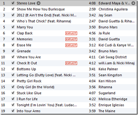 December playlist