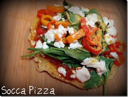 socca pizza