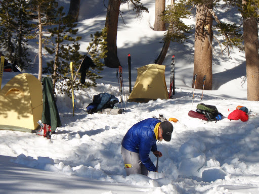 Our camp at Waugh Lake | Photo Sung Byun
