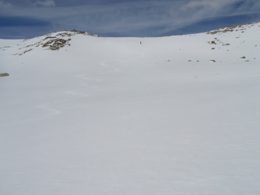 The ski down from Lost Lakes Pass to our camp at Waugh Lake was one of the highlights of the trip | Photo Sung Byun