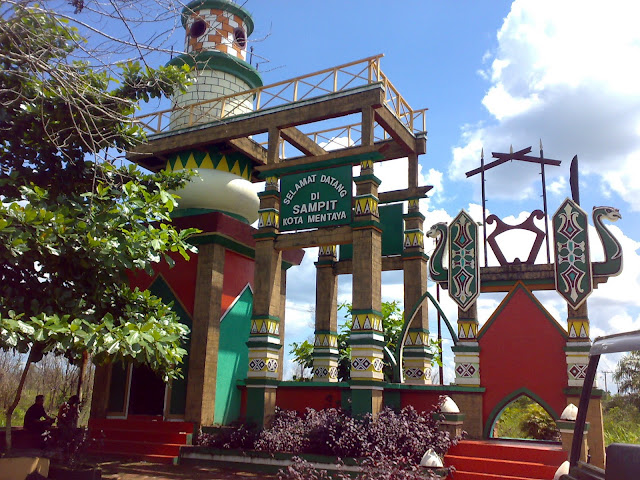gapura selamat datang sampit