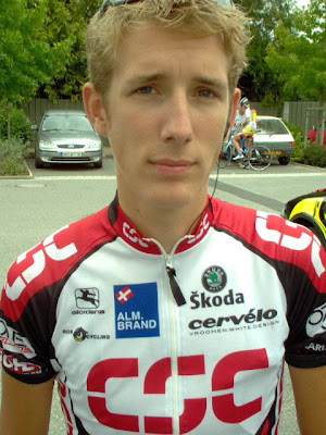 Lil Andy Schleck Not a bad looking guy! He has that baby face look going, which isnt a bad thing!