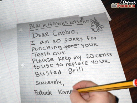 20 Cent is Sorry By far my favorite storyline of the 2009 offseason. 20 cent is truly sorry!