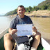 Navegando por el Mekong en Luang Prabang, Laos