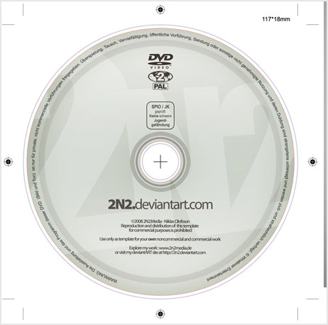 dvd диск psd шаблон