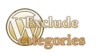 Плагин exclude categories