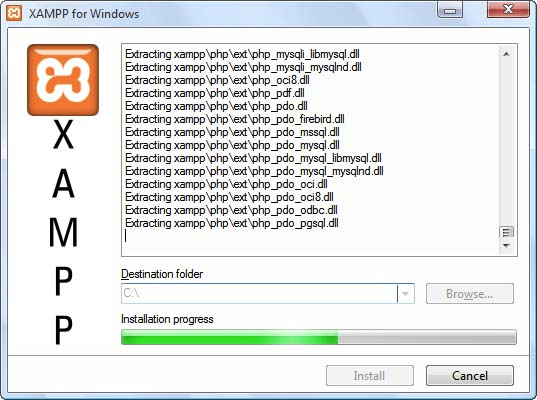 XAMPP for windows