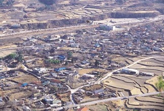 Gunwi Panorama of Daeyul-ri