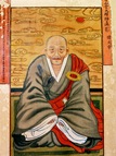 Gunwi Buddhist priest, Nongsandang  painting