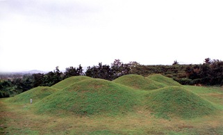 Gyeongsan Ancient tombs in Imdang-dong,