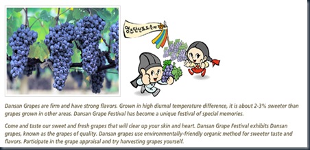 Dansan grape festival