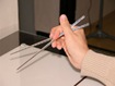 Incorrect way to use chopsticks