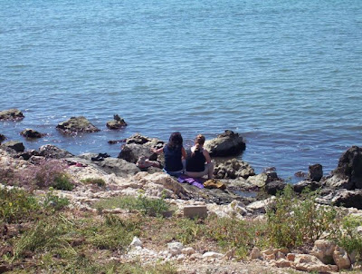 Manfredonia, Al bagno sulla scogliera