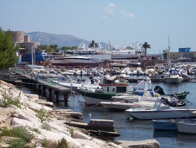 Manfredonia, Barche nel porto