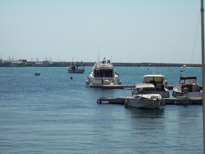 Manfredonia, Barche nel porto