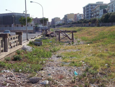Manfredonia, Binari presso la Stazione Campagna