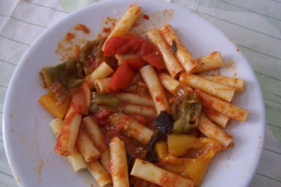 Manfredonia, Pasta con pomodoro e peperoni