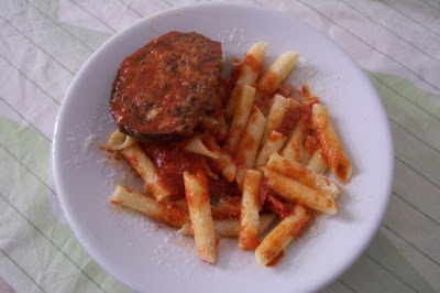 Manfredonia, Pasta col sugo di melanzane ripiene