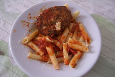 Manfredonia, Pasta col sugo di melanzane ripiene