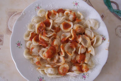 Manfredonia, Orecchiette al sugo